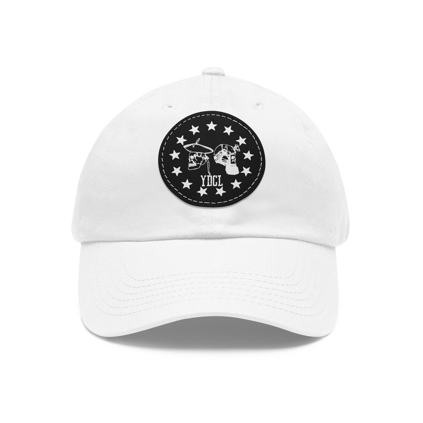 YDCL Hat with Leather Patch (Round)