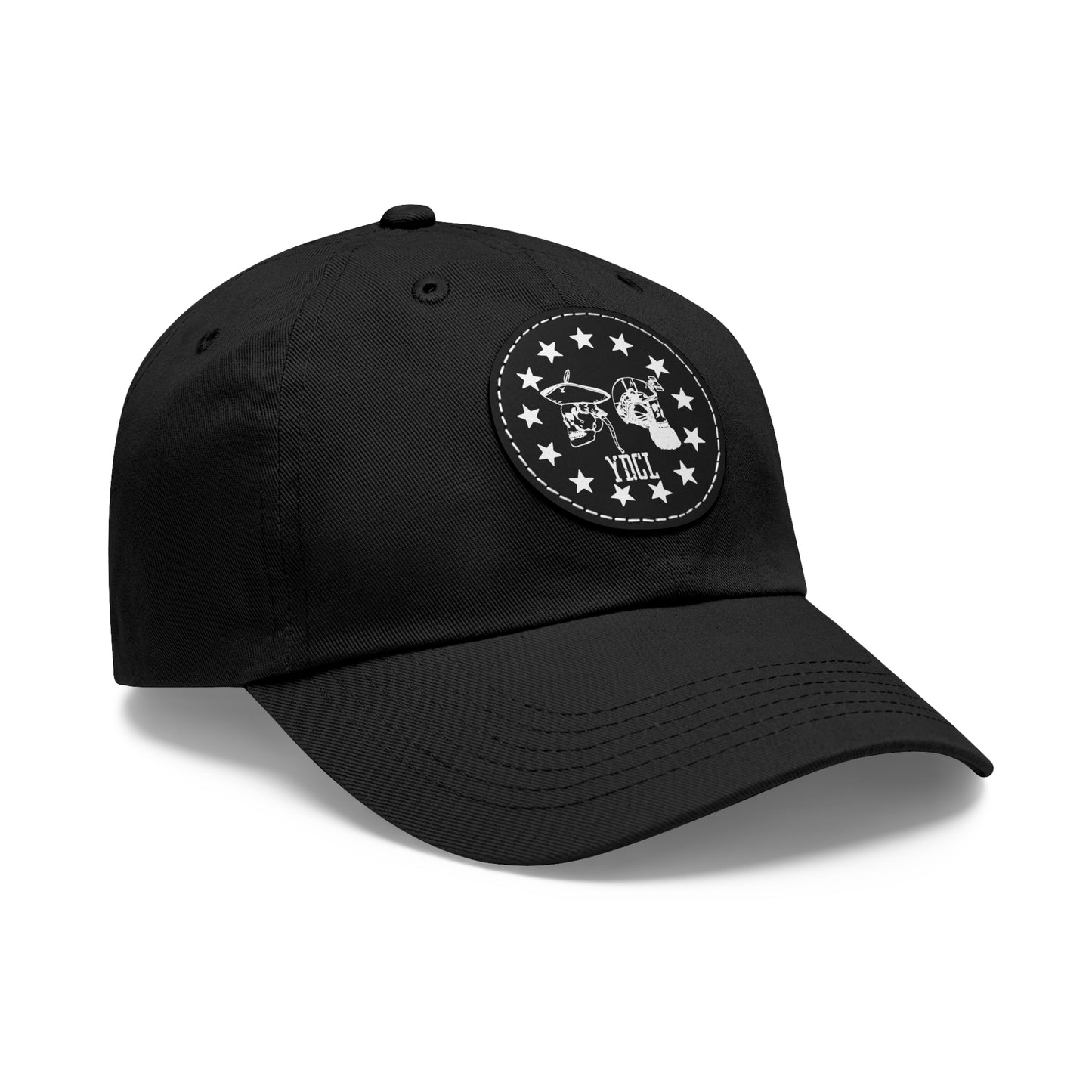 YDCL Hat with Leather Patch (Round)