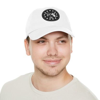 YDCL Hat with Leather Patch (Round)